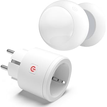 Motion Sensor Socket Wireless Infrared PIR Motion Sensor with Timer Automatic Switching on and Off Light Ideal for Indoor and Outdoor Use Storage Rooms Garages Laundry Rooms