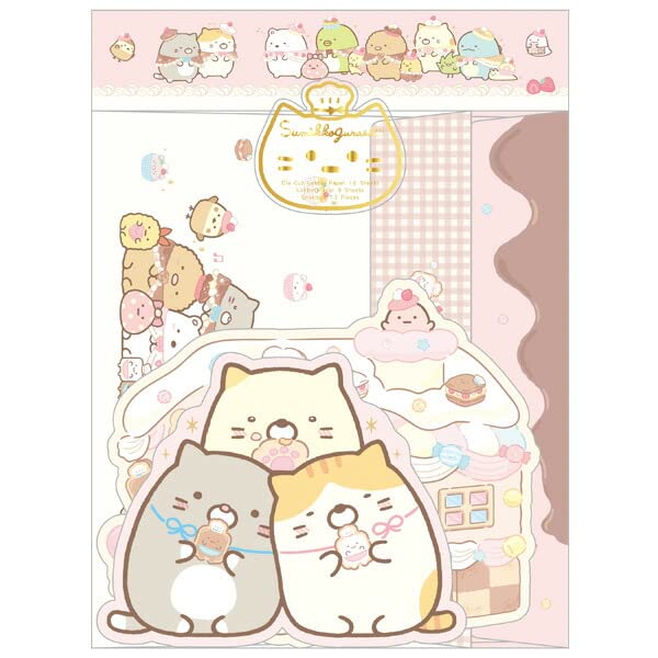 Amazon.co.jp: サンエックス すみっコぐらし レターセット LH74002 ね