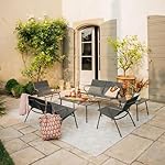 Lafuma Vence Lounge-Set Batyline Duo Grau Obsidian