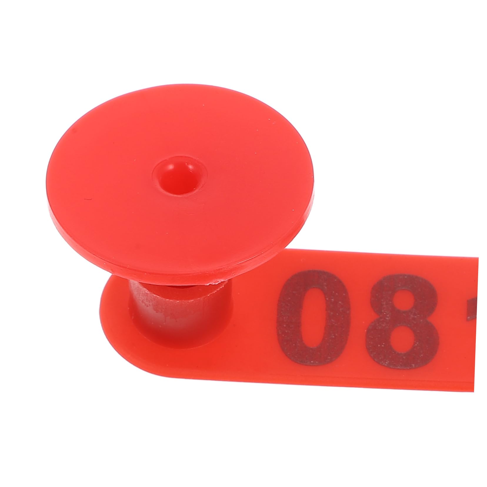 TOYANDONA 100pièces Boucle Auriculaire Numérotée Pour Identification Du Bétail Étiquette Auriculaire Plastique Pour Vaches Bovins Chèvres Et Moutons
