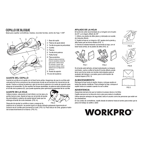 WORKPRO W052002 Block Plane