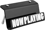 Now Playing Game Stand, Acrylic Universal Disc Display Holder | Video Game Box Display Stand, Compatible with Video Games, Showcase DVD CD Blu-ray Game Case, Holder Only, Black