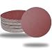 Sackorange 60 PCS 5-Inch NO-Hole PSA Aluminum Oxide Sanding Disc, Self Stick(10 Each of 80 100 120 180 240 400)(5 inch)
