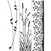 Darice Nature Embossing Template, Transparent, 3.5 x 14.5 Cm, 3-piece