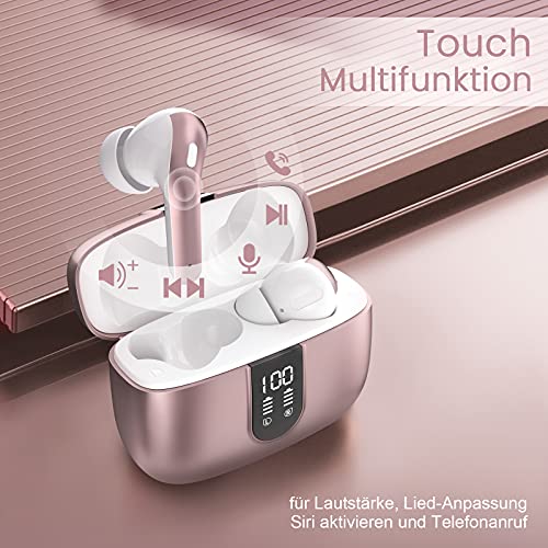 RMAI Bluetooth Kopfhörer In Ear, Kabellose Kopfhörer mit HiFi Stereo Sound, 40 std Spielzeit, IPX7 Wasserdicht Bluetooth… - Image 3