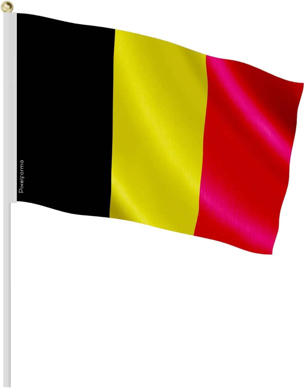 Belgium Mini Flag Packs in Various Sizes 30 x 45 cm 100 Pieces