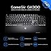 immagine 6GameSir GK300 Tastiera 2.4G da Gioco Meccanica Senza Fili, 104 Switches TTC Blu Anti-ghosting, Piastra Superiore in Lega di Alluminio con Supporto per Polso, per Windows PC/MacOS/Android/iOS