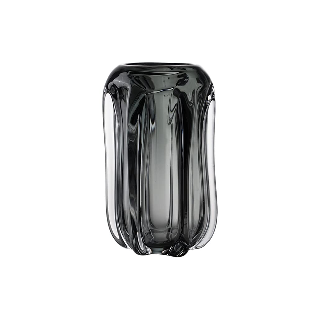 Vase en verre 9x25cm creative pour table de salon moderne