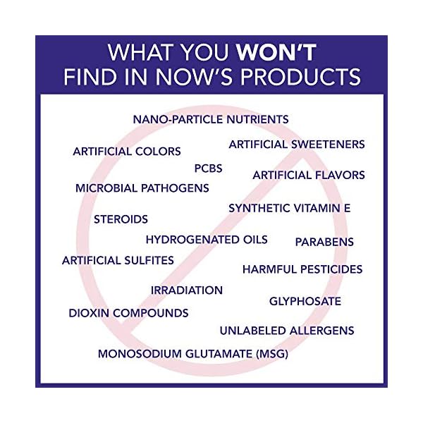 NOW Supplements, CoQ10 600 mg, Maximum Strength with Vitamin E & Lecithin, 60 Softgels