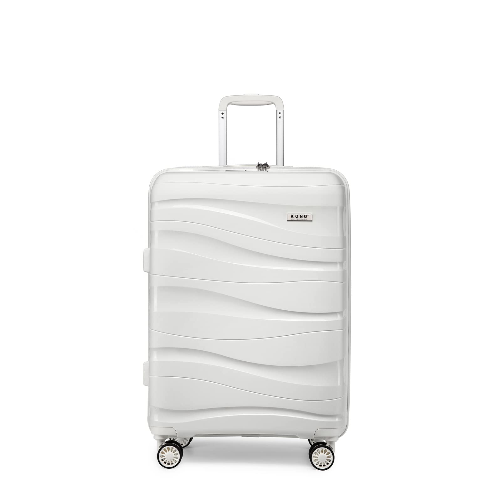 KONO Reisekoffer mit Kosmetikkoffer 100% PP