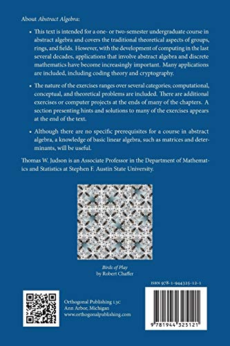 Abstract Algebra: Theory and Applications (2020)