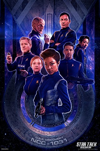 Pyramid America Star Trek Discovery Discovery Crew Cool Wall Decor Art Print Poster 12x18