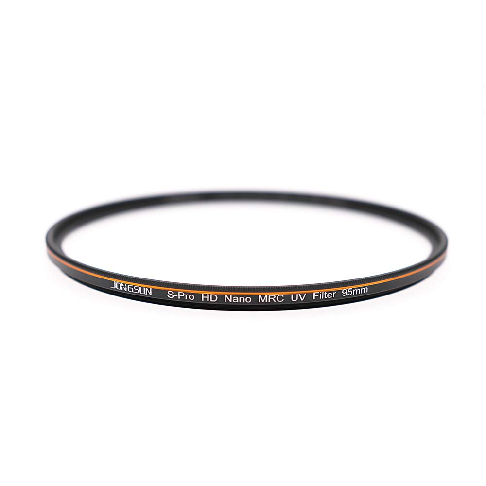 JongSun S-Pro HD Nano MRC Filtro UV 95mm, 16-Capas Multicapa Recubrimiento, Schott B270, Cámara Protección Ultravioleta Filtro