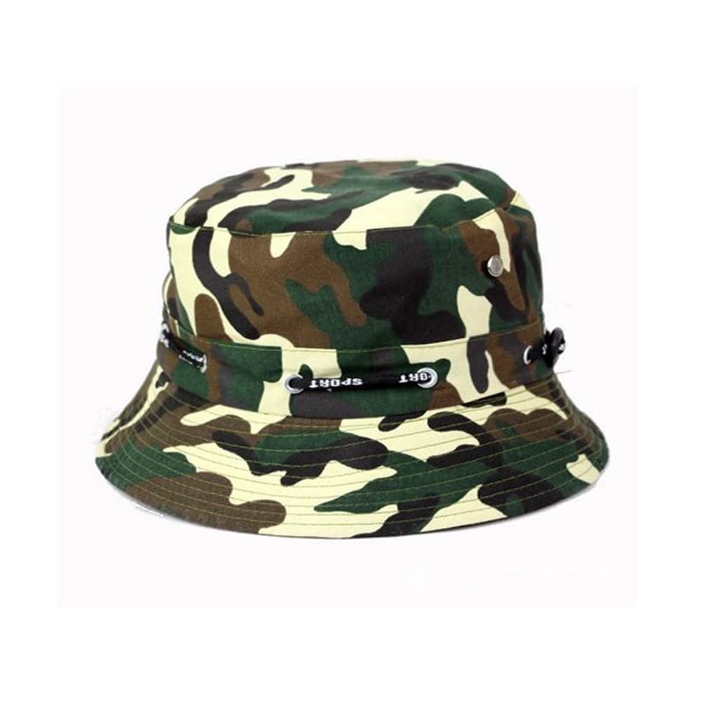 myestore Casual wear Denim hat/Army camo/Black Bucket Fisherman hat for Men and Women for Summer Unisex Hats/caps