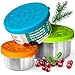TAVVA Kids Snack Box Set (12oz/7oz/3oz) - Stainless Steel Snack Containers for Kids, Snack Boxes for Kids, Stainless Steel Lunch Box for Kids, Stainless Steel Containers with Lids for Food Storage