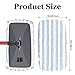 Mop Heads Replacements for Ocedar Hardwood Floor 'N More Microfiber Mop, 3 Pack Mop Refills for O-Cedar Hardwood Floor 'N More Microfiber Mop, 15 x 8 Flat Dust Mop Heads Pads for O Cedar Mop