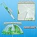 Minecraft Stick Umbrella for Kids, Clear Dome with J-Shaped Handle - Boys Gifts (Green/Transparent)