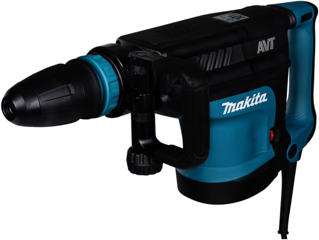 Makita HM1213C 23 lb. AVT Demolition Hammer - SDS-MAX Bits, Anti-Vibration Tech for Heavy-Duty Demolition