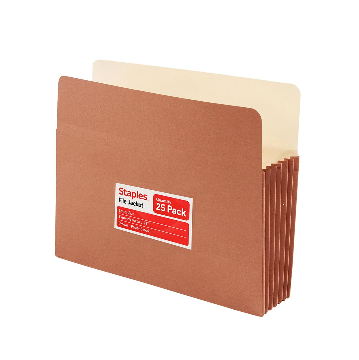 Amazon.com : Staples Reinforced File Pockets, Letter Size, 3.5