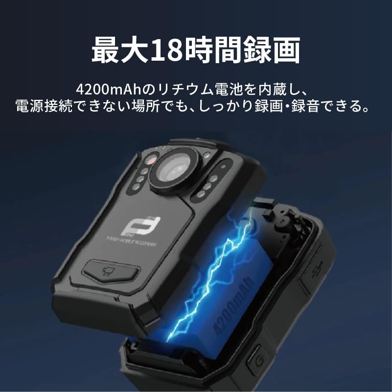 Amazon | タフモバイルレコーダー FT-V6 Type-C 64GB ボディカメラ 