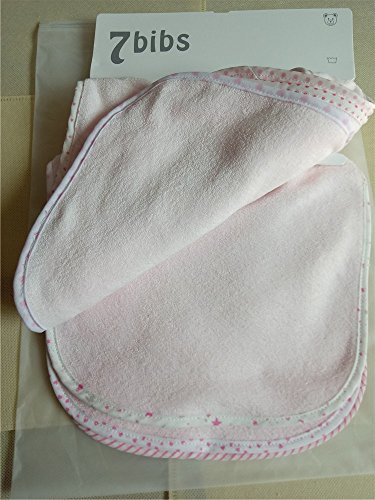 Dubbellaagse slabbetjes voor baby's, katoen, zacht, absorberend, 7 stuks - Image 5
