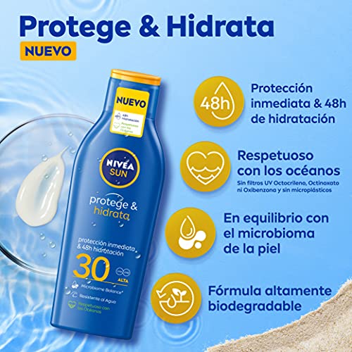 Nivea Sun Lait Protect And Hydrate Spf30 200ml - vue 4