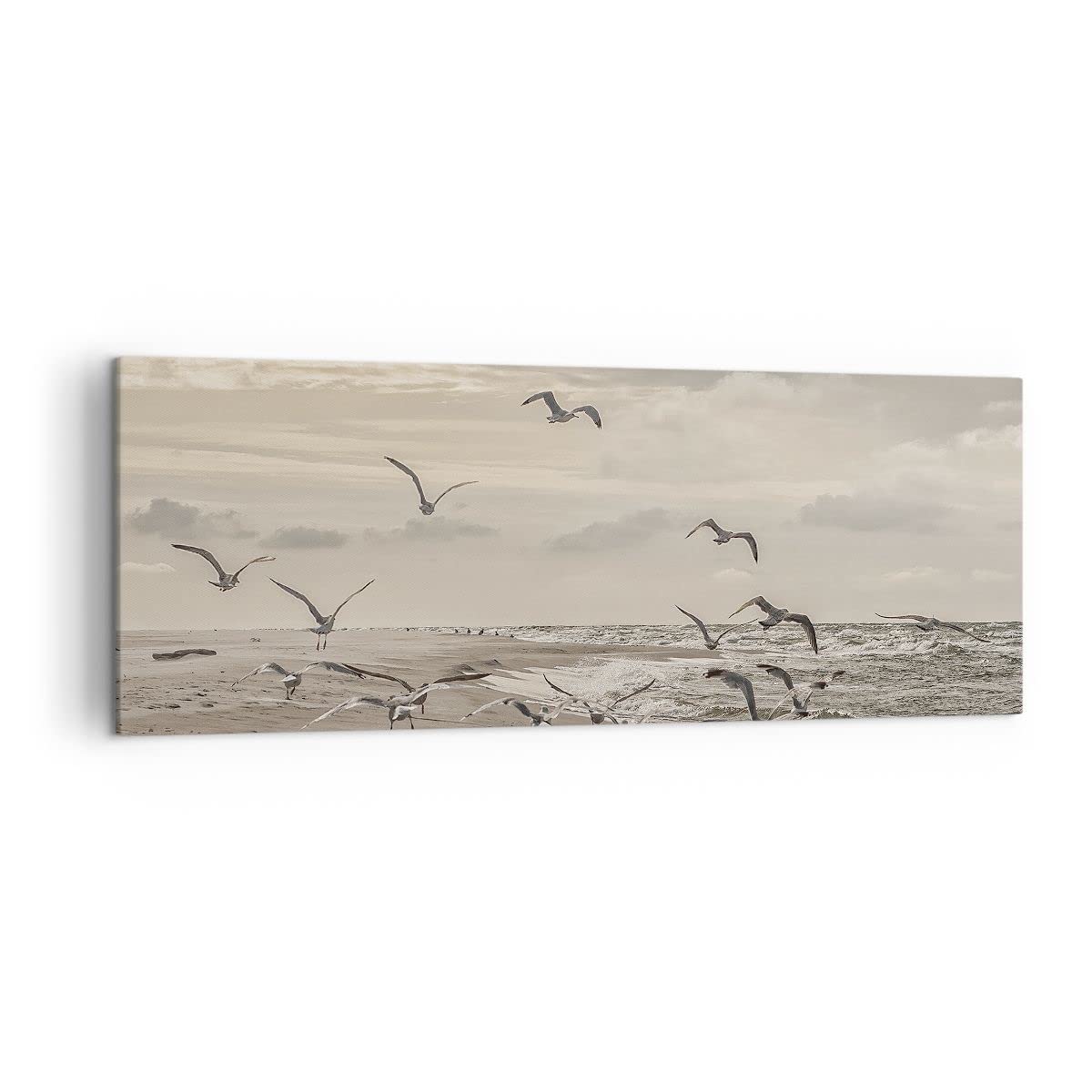 ARTTOR Leinwandbild 140x50cm Wandbild Landschaften Maritim - 4723