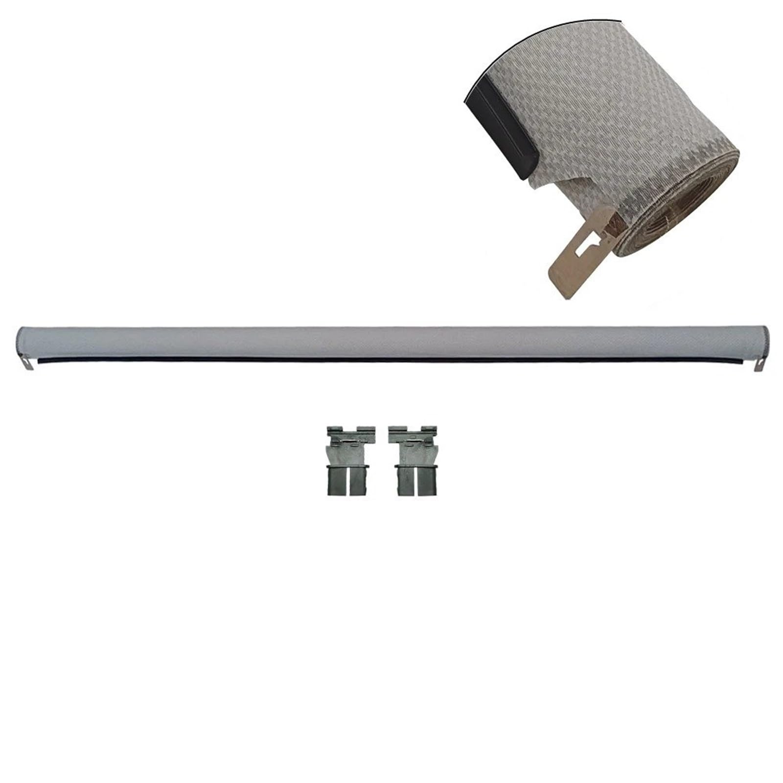 Parasol Coche para Q5 2008 2009 2010 2011 2012 2013 2014 2015 2016 2017 2018 Cortina Enrollable Parasol Techo Corredizo Panorámico Parasol Coche Delantero(Grey)
