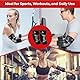 Nordic Lifting Ellenbogen-Kompressionsbandagen (1 Paar) - Unterstützung bei Sehnenschmerzen, Tennisarm, Golfarm-Behandlung - Für Männer und Frauen (Schwarz/Grau, Groß)