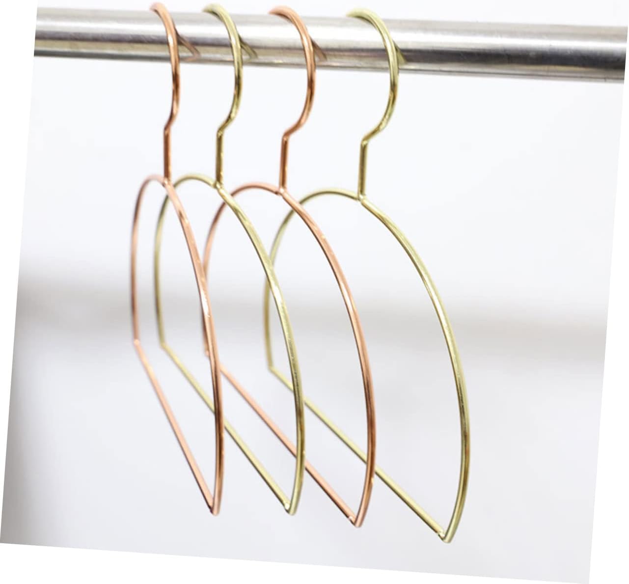 Metal Scarf Hanger Semi Circular Closet Organizer for Wardrobe