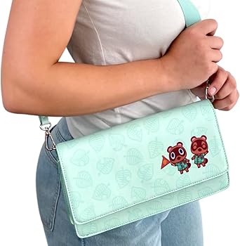 (petit ange)お纏め Switch＋バッグ Controller Gear Animal Crossing Sling Bag (Mint Leaves) : Amazon