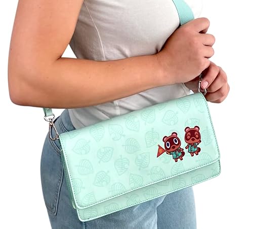 Controller Gear Animal Crossing Nintendo Switch & Switch Lite Sling Bag (Mint Leaves) #TOP3