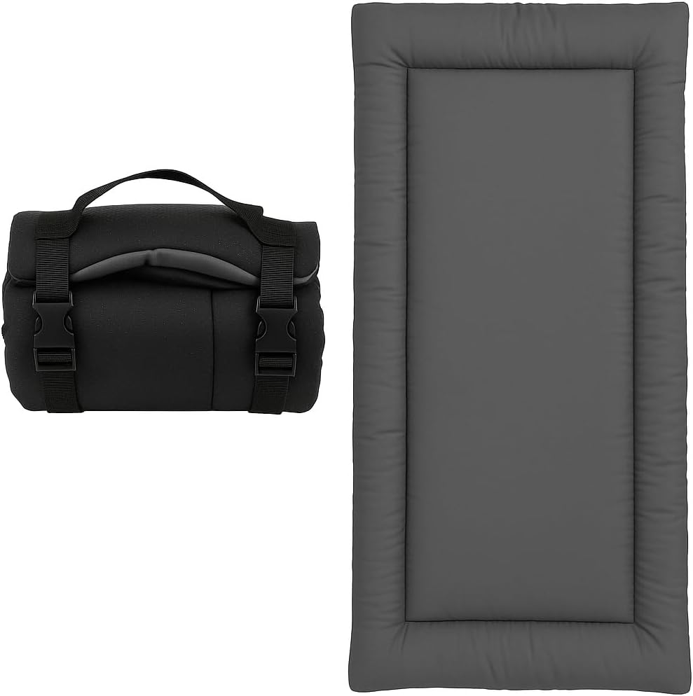 Tappetino da viaggio portatile per cani, grande cuccia lavabile per cani, materasso calmante, lettino da viaggio, cuccia per cani da auto