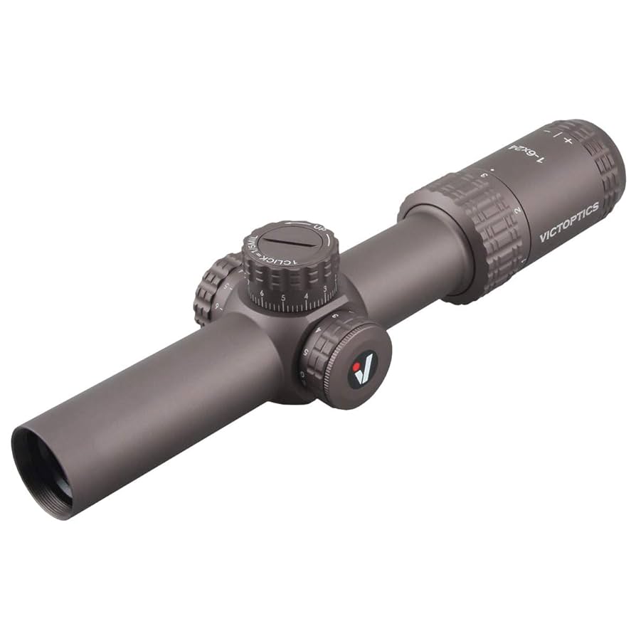 VICTOROPTICS S6 1-6×24 Victoptics® LPVO Brown S6 1-6X24 Tactical Scope SFP