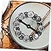 JOINPAYA Drum Set Double Row -hat Tambourine Percussion Accessory for Enhanced Bands Churches and Parties