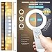 Foto&Tech 14 inch Ring Light Dimmable LED Selfie Ring Light with Telescopic Stand, 3 Phone Holders and Wireless Remote for Camera Smartphone Live Stream Video Make Up Vlog, Photography Lighting Ring