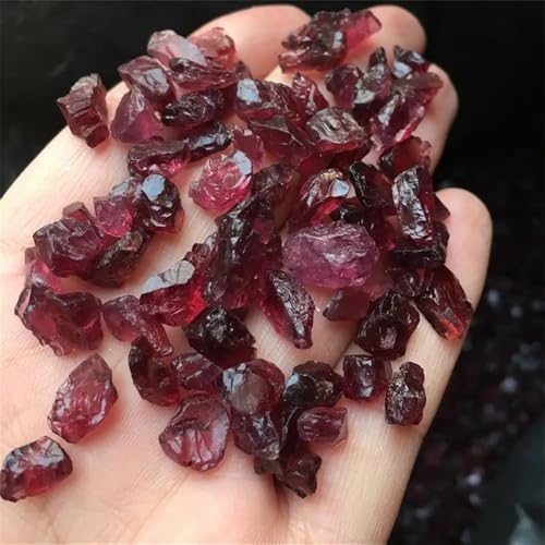 Piedras de granate natural para rellenar jarrones y bases de velas 4