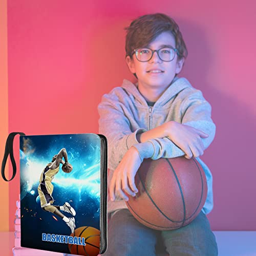 Ghiuan 720 Pockets Basketball Card Binder, Trading Card Holder Album Storage Display Case With Basketball Card Sleeves Card Holder Protectors Set For Basketball Card And Soccer Card Cards Binder, 720 Pockets Basketball Cards Binder #TOP5