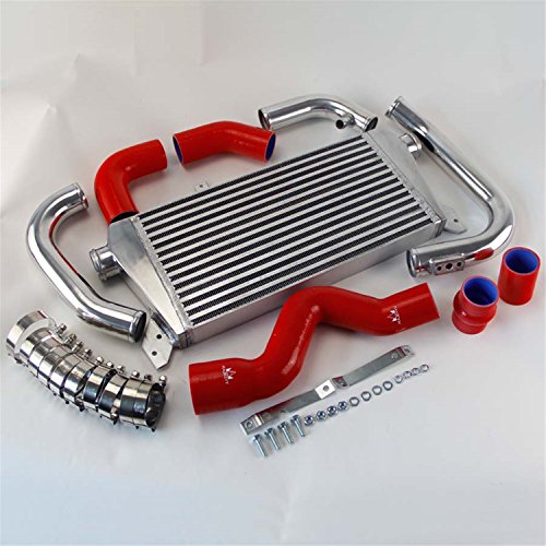 Upgrade Front Mount Intercooler Kit for Audi A4 1.8T Turbo B6 Quattro 02-06 Red
