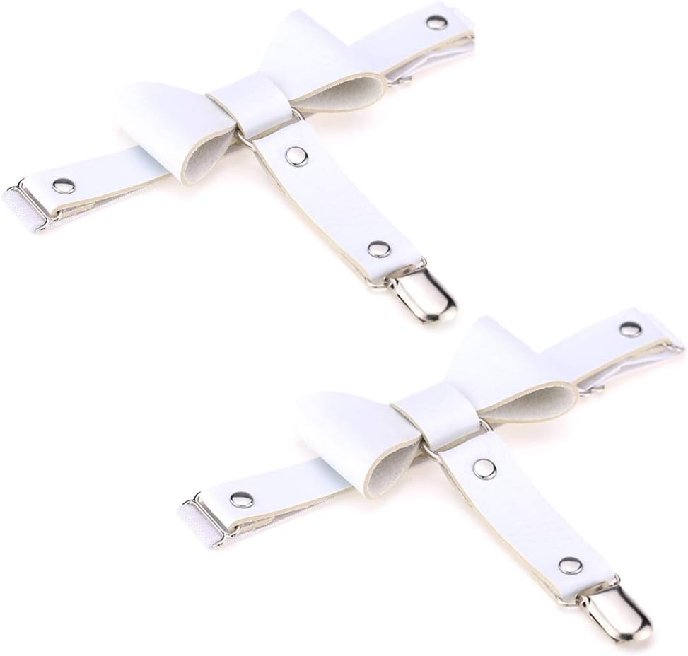 Women Butterfly Knot Garter Belt Punk Gothic Leg Harness Garters Anti-Slip Clips Elastic Thigh Ring Garter Adjustable