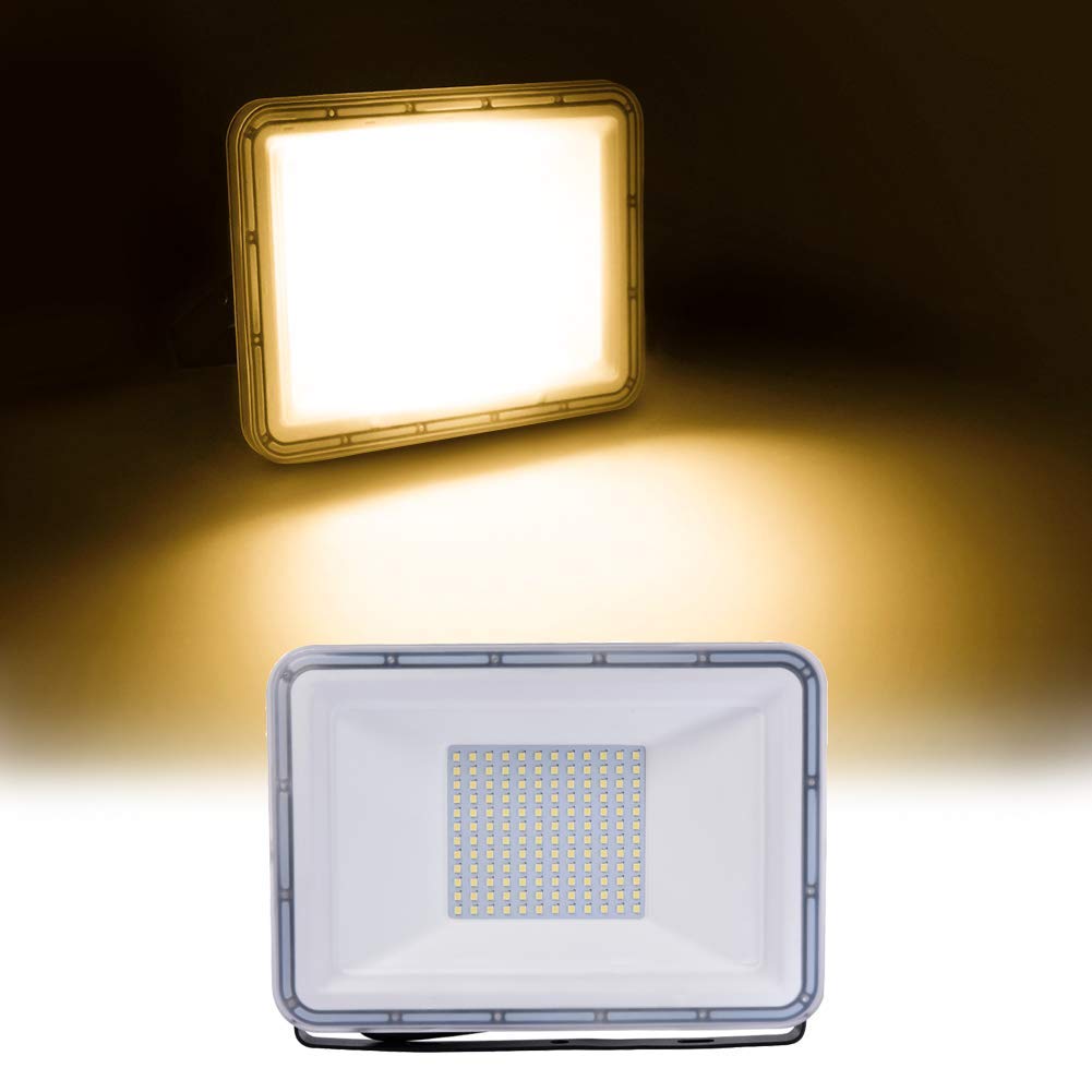 Luci di inondazione a LED per esterni 100W-300W Luci di sicurezza impermeabili IP66, 130LM/W, 6500K LED Lampada da lavoro, applique per cortile, magazzino, giardino, stra