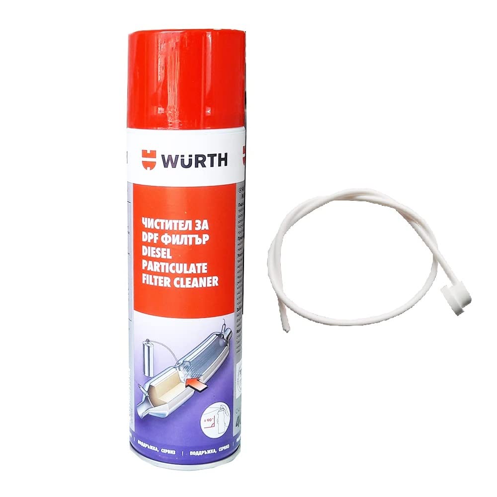 Wurth - Detergente per filtro antiparticolato per motori Diesel DPF, in flacone da 400 ml