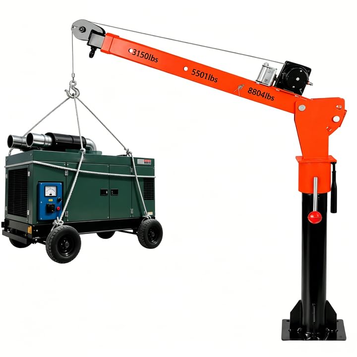Marine Dock Davit Crane 3000 lbs
