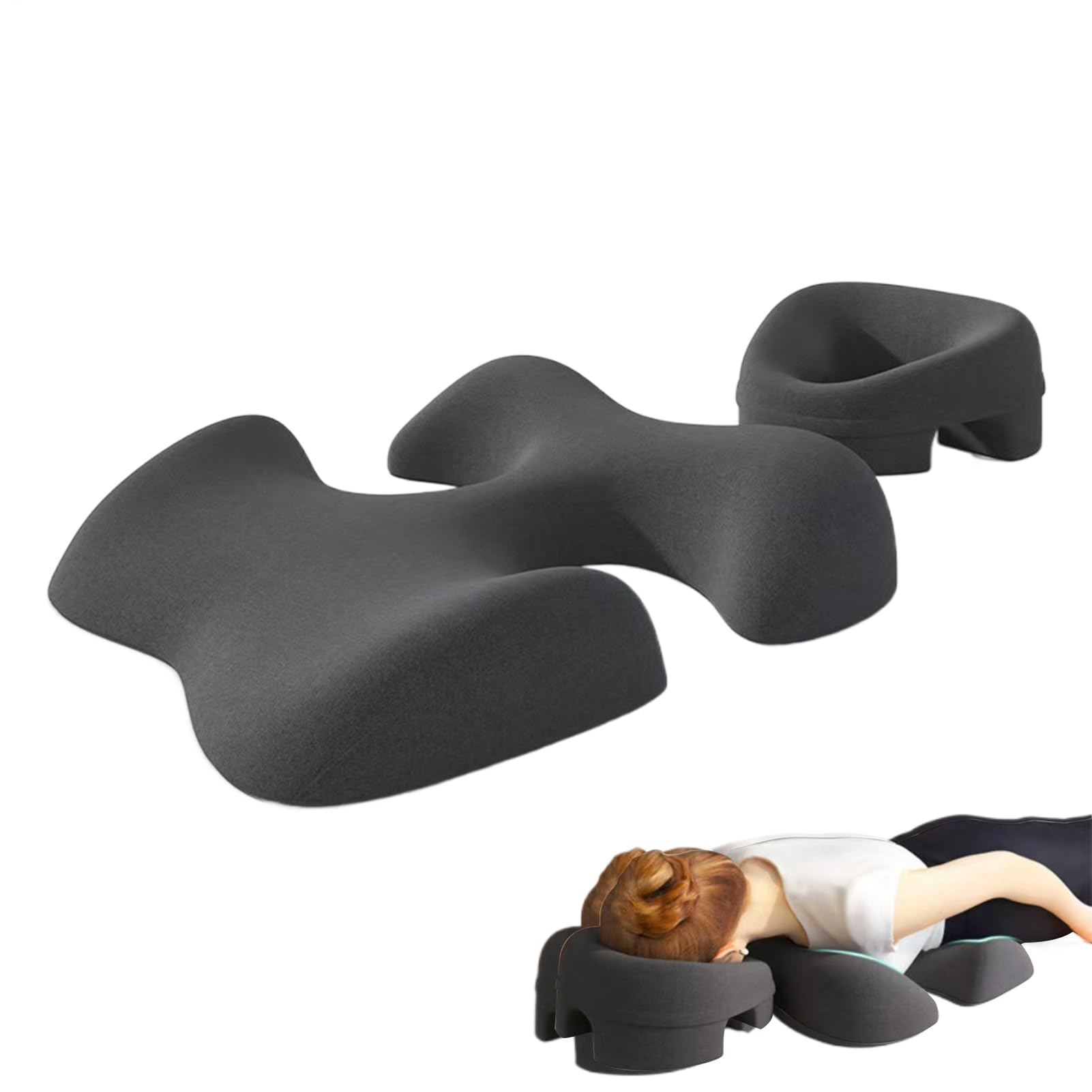 Coussin de massage pour la position abdominale modulable et ergonomique