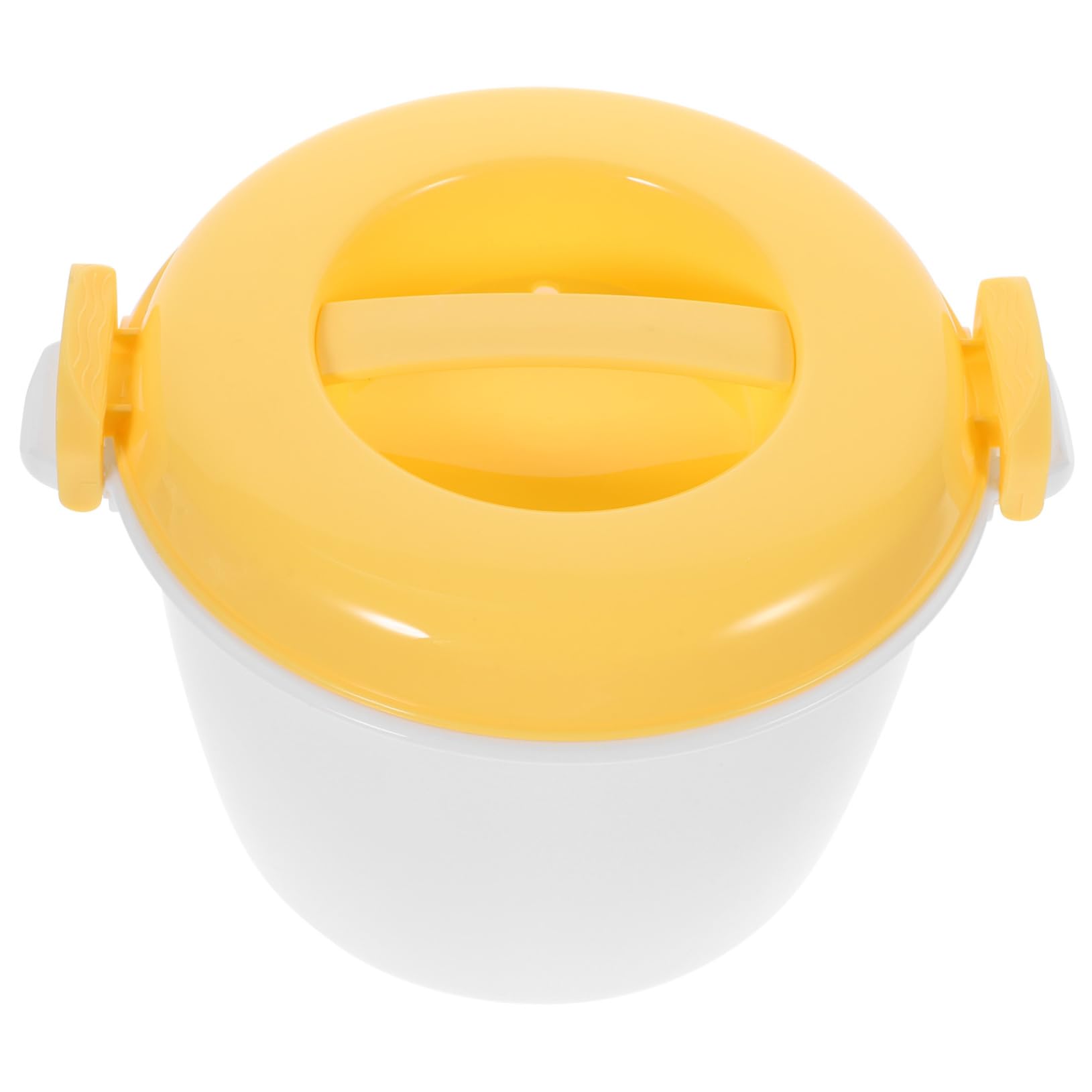 Garneck Compact Microwave Rice Cooker & - Small 6-Cup Capacity for Rice Pasta and Vegetables Easy Locking Lid for Instant Cooking Mini Cookware for Quick Meals