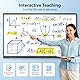 JASZDOT Interaktives Whiteboard 75 Zoll Smartboard, 4K UHD Touchscreen Android 13, 8 GB RAM 128 GB ROM für Klassenzimmer & Büro, WiFi, Bluetooth, HDMI, Kamera, Mikrofon inkl. Wandhalterung