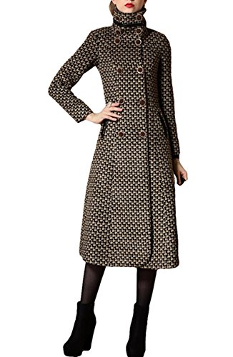 Manteau femme coffee chaud veste automne mode hiver B8