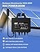 RC Mikro-Wechselrichter 800 W, 26-60V DC Eingang, Solar-Wechselrichter MPPT Mikro-Netzeinspeise-Konverter mit WiFi-Überwachung für Mobiltelefone, Schwarz,0% VAT