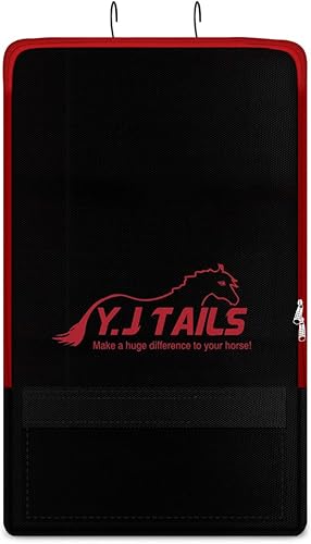 Miniatura 8 de Bolsa de brida de caballo, bolsa de transporte con 3 puntas para cabestros, bridas, arnés, riendas ecuestres, puntas y cabezas (rojo vino)