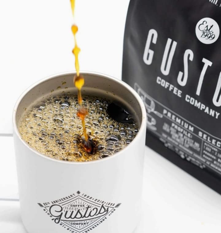 Miniatura 2 de Gustos Coffee Premium Selection  Café de grano entero de tostado medio puertorriqueño de alta gama (1, 12 onzas)